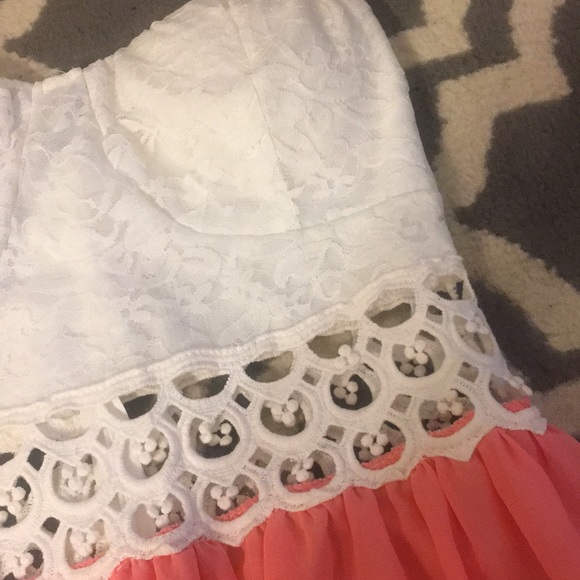 🎉SALE🎉 Lace Paneled Dress - Picture 3 of 3